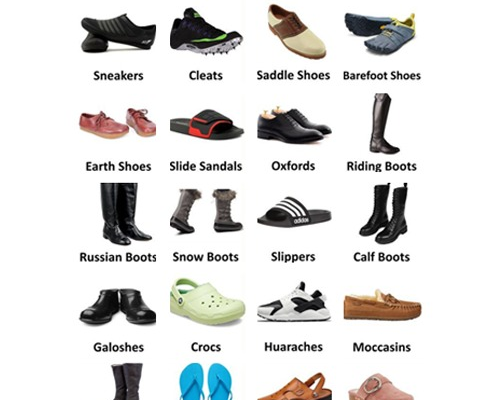 types of shoes in the market